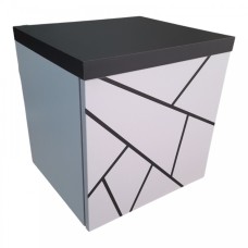 Тумба пластикова підвісна The MIX Chaos black 80х50х45 см