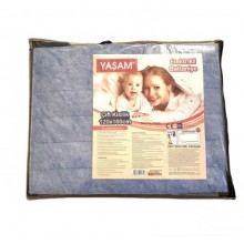 Електричне двоспальне простирадло YASAM 120х160 см Блакитний (YM2301-03)