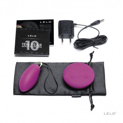 Віброяйце LELO Lyla 2 Deep Rose, водонепроникне, пульт ДК з вібрацією, технологія SenseMotion в інтернет супермаркеті PbayMarket!