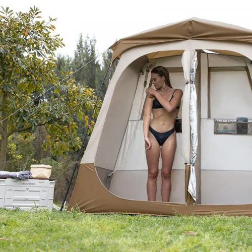 Намет душовий Naturehike NH22ZP006 220x200x120 см Коричневий (2478032693) Намет душовий Naturehike NH22ZP006 220x200x120 см Коричневий (2478032693)