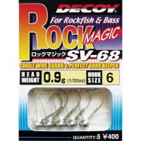 Джиг-голівка Decoy Rock Magic SV-68 04 0.9g 5 шт/уп (1013-1562.00.82) Джиг-голівка Decoy Rock Magic SV-68 04 0.9g 5 шт/уп (1013-1562.00.82)