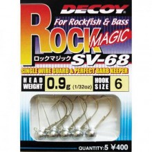 Джиг-голівка Decoy Rock Magic SV-68 04 0.9g 5 шт/уп (1013-1562.00.82)
