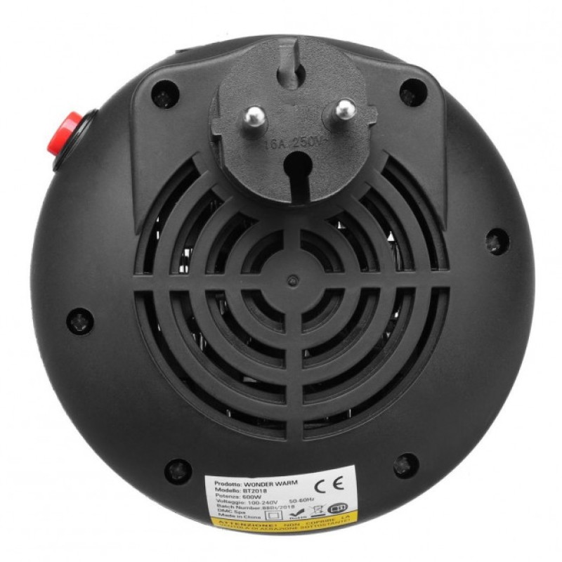 Портативний тепловентилятор з пультом у розетку wonder-heater 900 Вт MTX 126850770