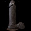 Фалоімітатор чорний на присосці Doc Johnson The Realistic Cock 6 inch Black ULTRASKYN (SO2790) в інтернет супермаркеті PbayMarket!