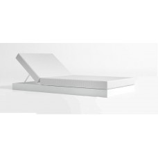 Пляжний шезлонг у стилі Loft NS-1410 2030x2000x700 мм Белый