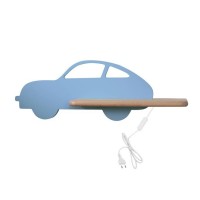 Настінний світильник Candellux Car 43x15 см Коричнево-синій (21-85085)