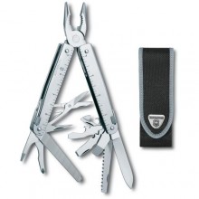 Мультитул Victorinox Swisstool X 115 мм 26 функцій Сріблястий (3.0327.N)