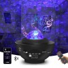 Нічник проектор зоряного неба RIAS KK-790 Bluetooth з пультом 6W Black (3_04539)