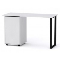 Стіл письмовий Компанит Лофт 5 120х50х72,8 см Альба білий Стіл письмовий Компанит Лофт 5 120х50х72,8 см Альба білий