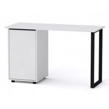 Стіл письмовий Компанит Лофт 5 120х50х72,8 см Альба білий