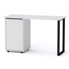 Стіл письмовий Компанит Лофт 5 120х50х72,8 см Альба білий