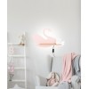 Настінний світильник Candellux Swan 44x27 см Коричневво-рожевий (21-05557)