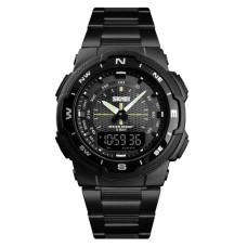 Чоловічий наручний годинник Skmei Marshal Black VIP