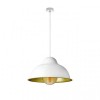 Світильник підвісний у стилі лофт MSK Electric Dome СП 3614 WH+GD