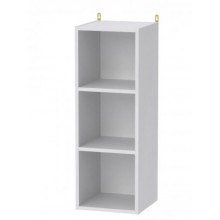 Полиця навісна Компанит П 32 30х30х84 см Альба білий