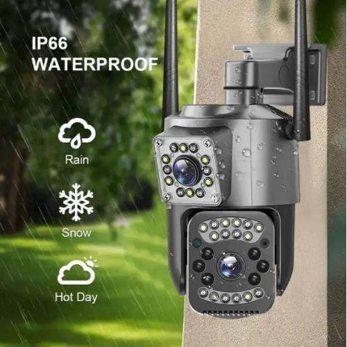 Вулична IP камера відеоспостереження No Brand SC03 V380pro (2105418551) Вулична IP камера відеоспостереження No Brand SC03 V380pro (2105418551)