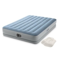 Надувне ліжко Intex 64159-2, 152 х 203 х 36 см, вбудований електронасос, подушки. Двоспальне