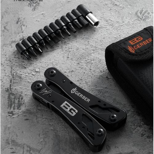 Мультитул Gerber Bear Grylls з набором біт насадок та пасатижами 9 в 1 BG-818 (4376) Мультитул Gerber Bear Grylls з набором біт насадок та пасатижами 9 в 1 BG-818 (4376)