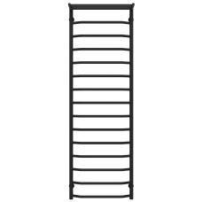 Рушникосушарка водяна Трапеція з полицею П15 500х1600 Deffi Чорний (C.TP.160.50.15.B.B)