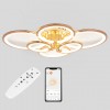Стельова LED люстра Sunlight 5332/2+2+2 Gold