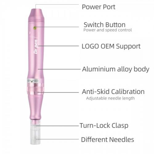 Бездротовий Дермапен (Дермаштамп) Електричний Мезоролер Для Особи Dr.Pen M7 (185) в інтернет супермаркеті PbayMarket!
