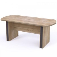 Стіл для переговорів Тиса Мебель СДП-1 Сонома 750x800x1800 мм Стіл для переговорів Тиса Мебель СДП-1 Сонома 750x800x1800 мм