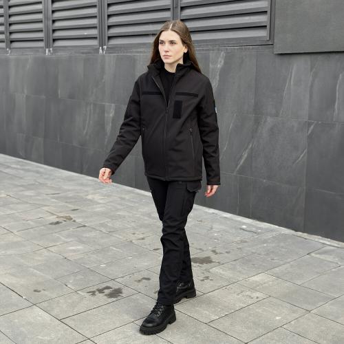Куртка жіноча тактична Pobedov Shadow 359181 XXXL Чорний (00000005964) Куртка жіноча тактична Pobedov Shadow 359181 XXXL Чорний (00000005964)