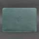 Чохол із натуральної шкіридля MacBook 13 дюйм Бірюзовий BlankNote