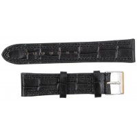 Ремінець для годинника зі шкіри Mykhail Ikhtyar 20 мм Чорний (S529-20S black) Ремінець для годинника зі шкіри Mykhail Ikhtyar 20 мм Чорний (S529-20S black)