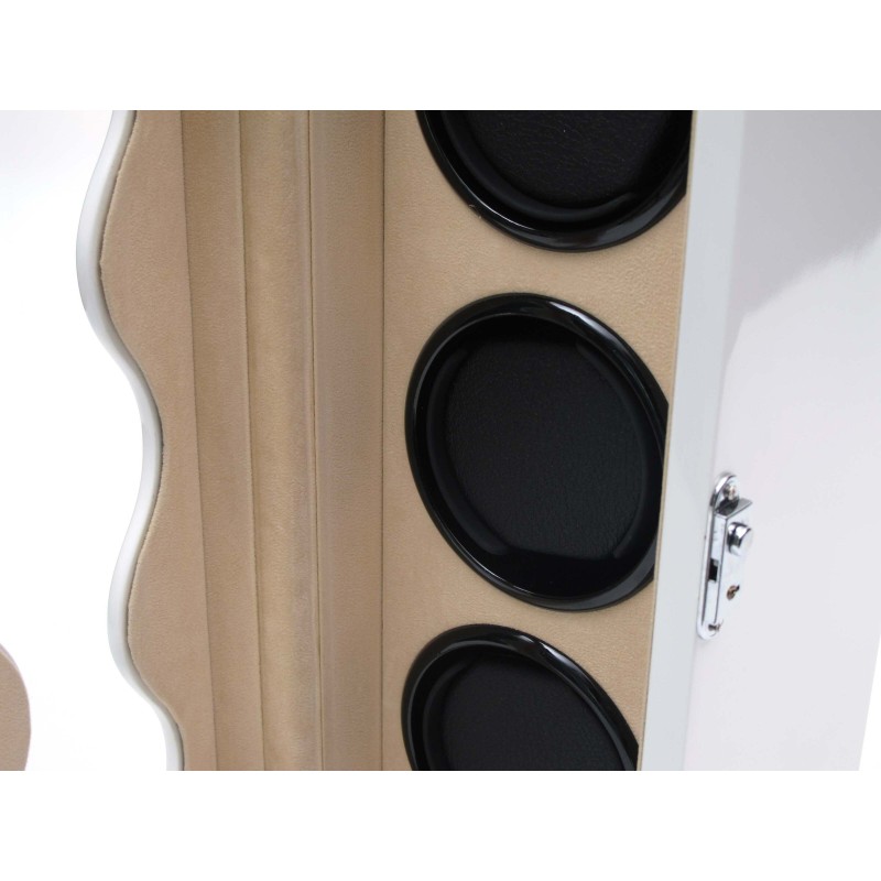 Шкатулка Salvadore для підзаводу 3 годинників SL/8198-WH 3x3 Білий