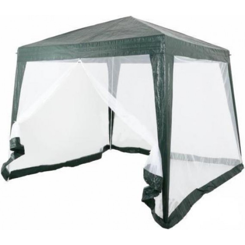 Павільйон з москітною сіткою та блискавками Underprice 300x300х250 см Зелений