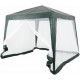 Павільйон з москітною сіткою та блискавками Underprice 300x300х250 см Зелений