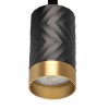 Спот Polux Arras 5.5x39x16.5 см Чорно-золотистий (Pol323552)