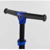 Самокат Best Scooter Lamborghini триколісний складаний алюмінієвий кермо колеса PU зі світлом Blue/Black (101283)