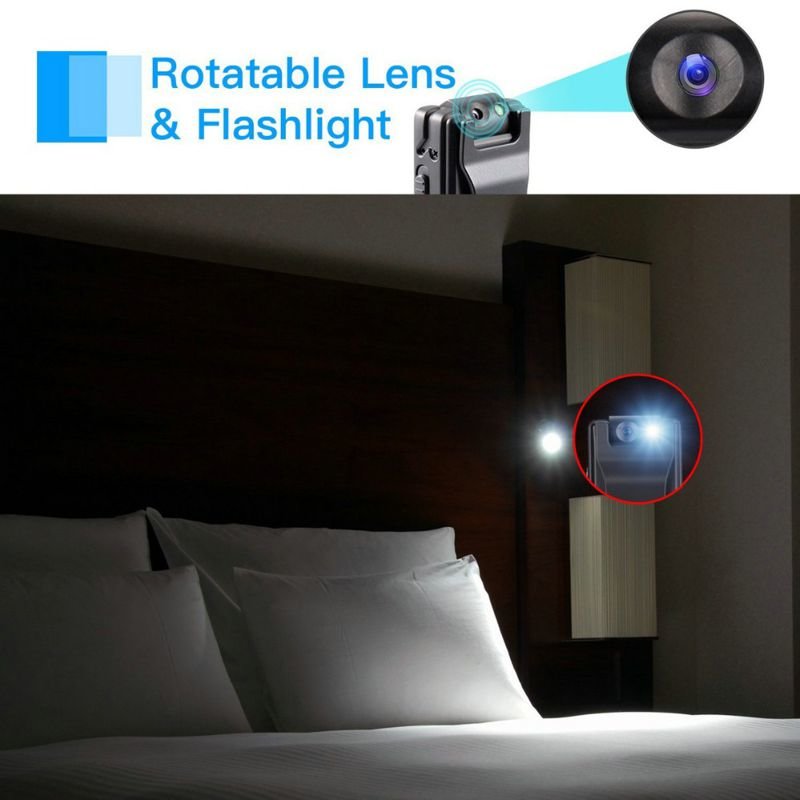 Міні камера з поворотним об'єктивом і диктофоном Vandlion A5 FullHD 1080P (вдосконалена версія)