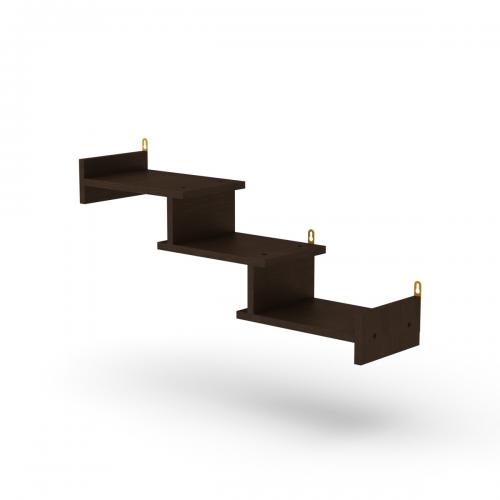 Полиця настінна Компанит П 14 Венге (Pol-191) Полиця настінна Компанит П 14 Венге (Pol-191)