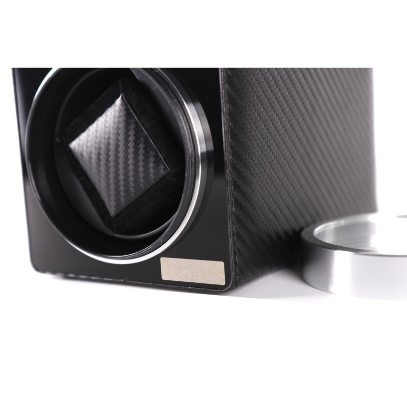 Шкатулка Salvadore для підзаводу 1 годинника MBPU/411/CF 11х11х17,5 см Чорний