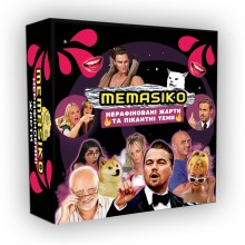 Настільна гра  «MEMASIKO - нерафіновані жарти та пікантні теми» 18+ (UA)