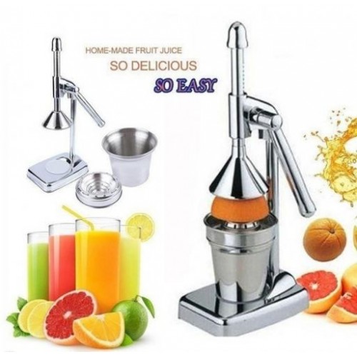 Ручна соковижималка для цитрусових металева No Brand Manual Juicer Сріблястий (2104618520)
