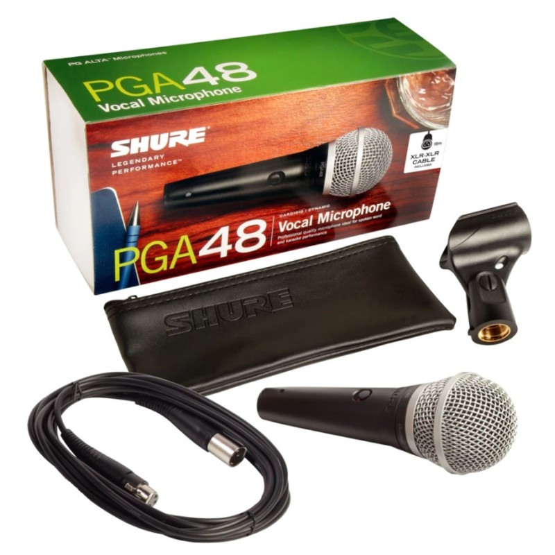 Мікрофон вокальний Shure PGA48-XLR