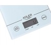 Ваги кухонні електронні Adler AD-3138 White