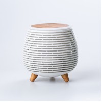 Зволожувач повітря Lugi аромадифузор з підсвічуванням 140 мл білий (HPKP6049W)