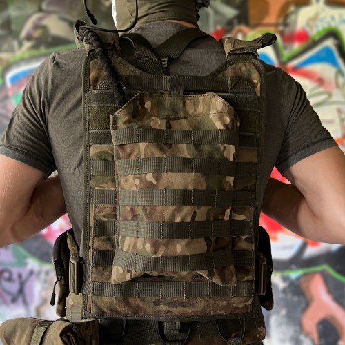Утилітарний підсумок для гідратора BroniQ Cordura 1000D MULTICAM Утилітарний підсумок для гідратора BroniQ Cordura 1000D MULTICAM