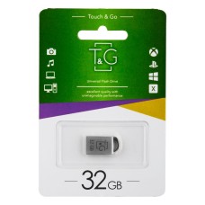 Флеш пам'ять T&G USB 2.0 32GB Metal 107 Steel