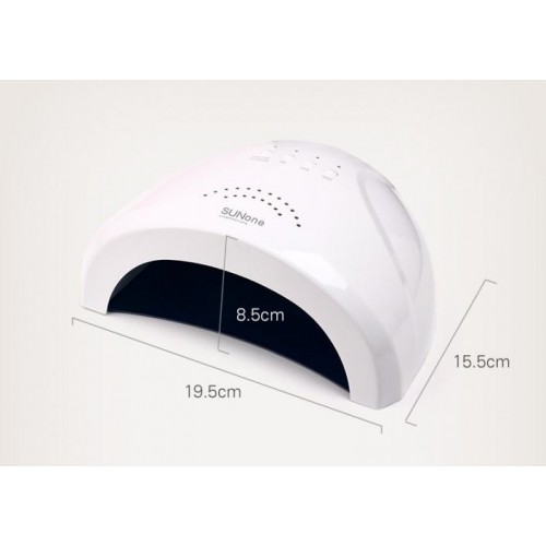 Лампа SUNone 48W з USB LED/UV Nail Lamp для гель лаку Біла (LEDUV365) в інтернет супермаркеті PbayMarket!