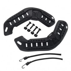 Кріплення рельсове на бронешлем No Brand Mich2000 195х65х25 мм Чорний (2431291728)