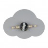 Настінний світильник TK Lighting Cloud 38x27 см Сірий (TK4965)