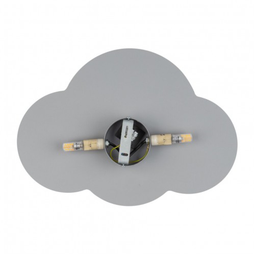 Настінний світильник TK Lighting Cloud 38x27 см Сірий (TK4965)
