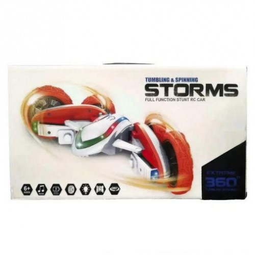 Машинка всюдихід Stunt Car Storms на радіокеруванні White-Orange Машинка всюдихід Stunt Car Storms на радіокеруванні White-Orange