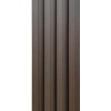 Декоративна стінова рейка Sticker Wall WPC Венге 160x3000x23 мм (SW-00001537)